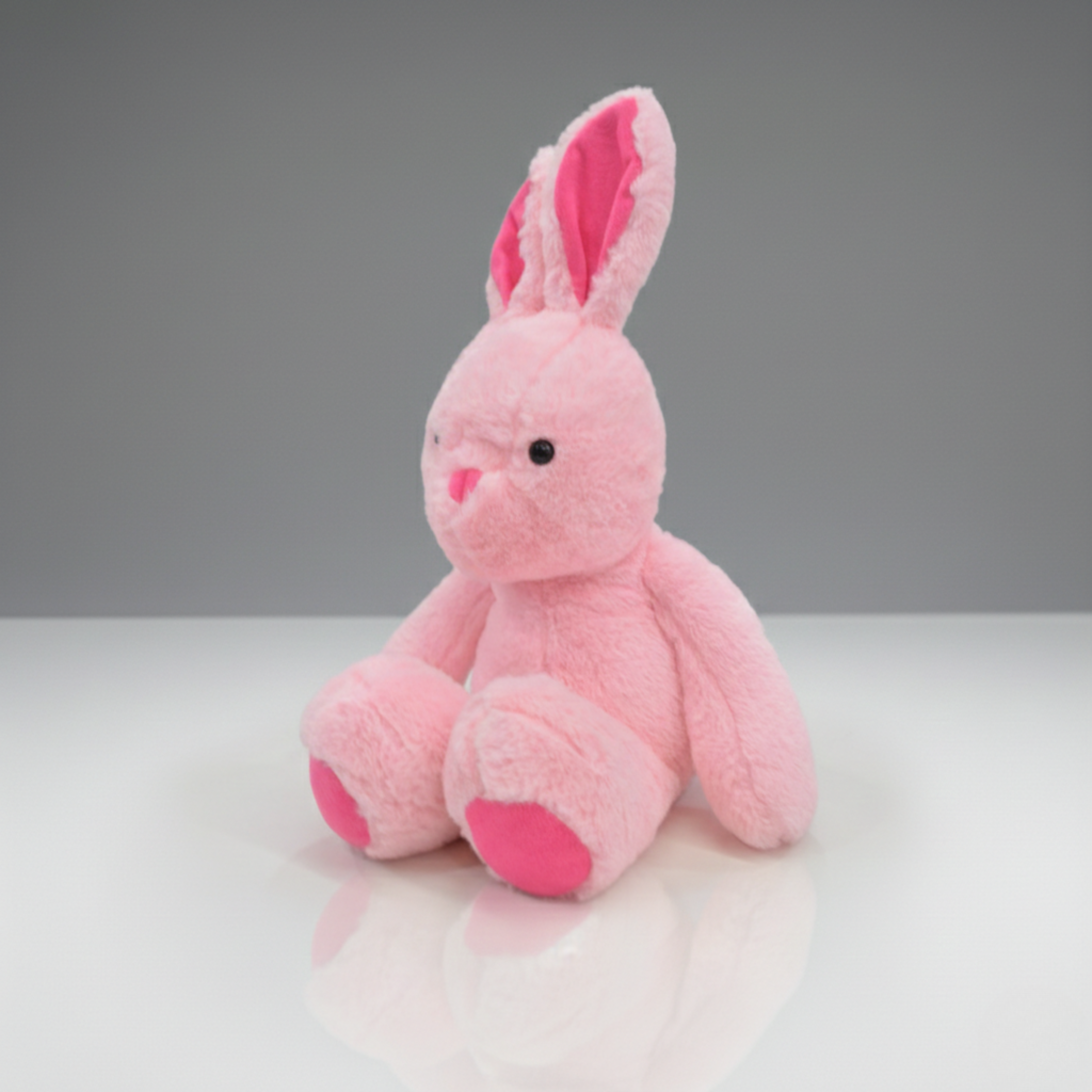 Claptales  Bubbles Pink Bunny Soft Toy (44 cm) | Plush Rabbit Toy