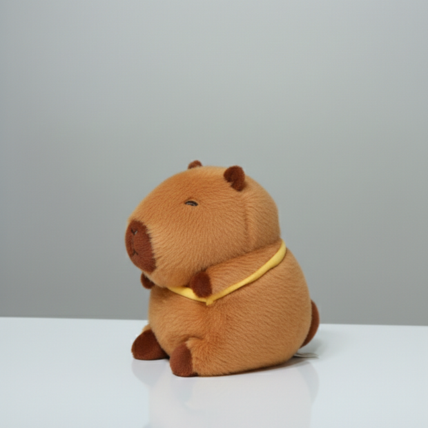 Claptales  Brown Capybara Soft Toy (8 Inch) | Viral Cute Animal Plush