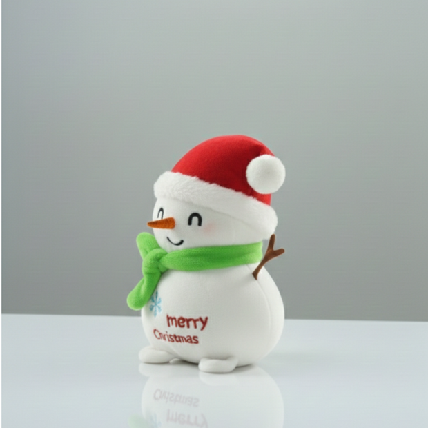 Claptales Tiny Santa Claus Soft Toy (7 Inch) | Christmas Plush Decor