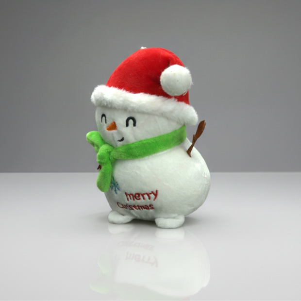 Claptales Tiny Santa Claus Soft Toy (7 Inch) | Christmas Plush Decor