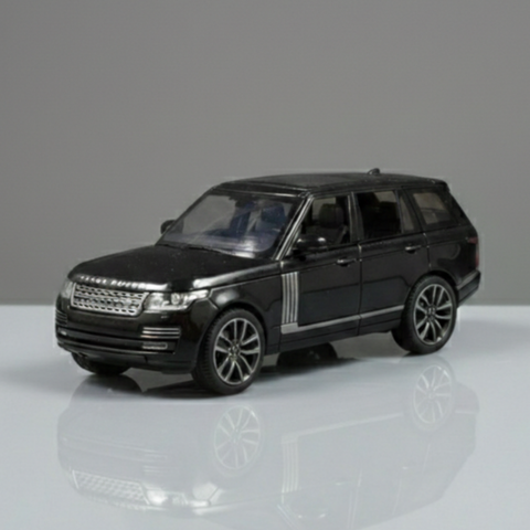 Claptales Land Rover SUV Die-Cast Model Car Black 1:32 Scale Alloy Collectible