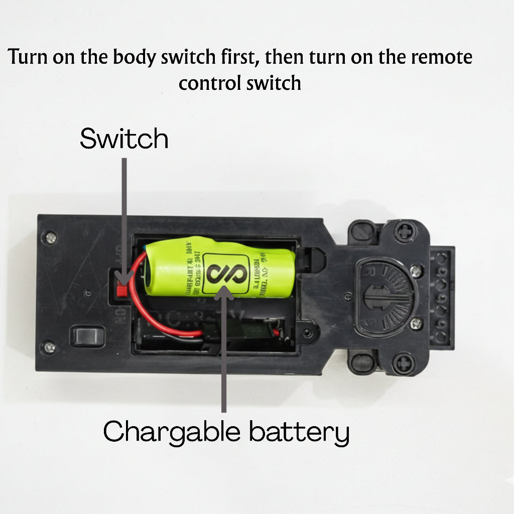 2.4GHz remote control for DIY RC car smooth control