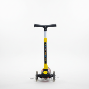 Adjustable 3-Wheel Kids Kick Scooter | Lean-to-Steer | LED Wheels | For Boys & Girls (3+ Years) CLAPTALES