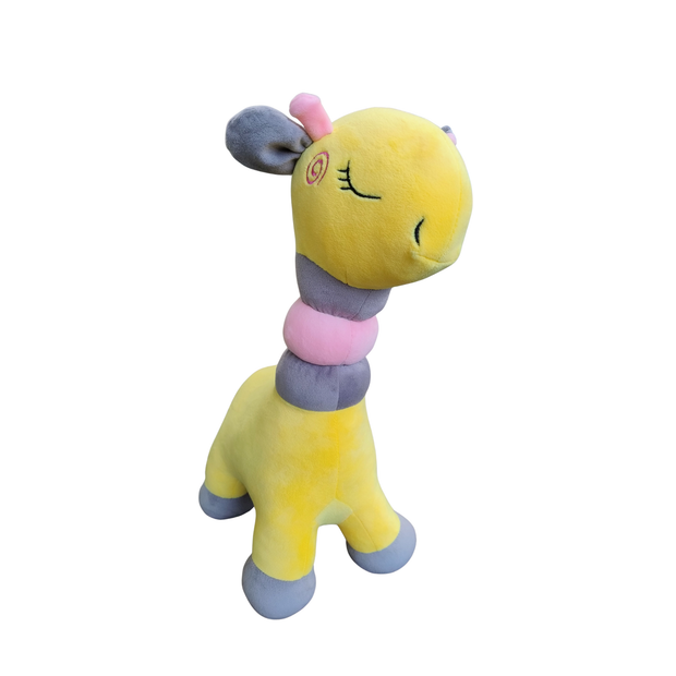 Soft Plush Giraffe Toy – Cute Yellow Stuffed Animal for Kids