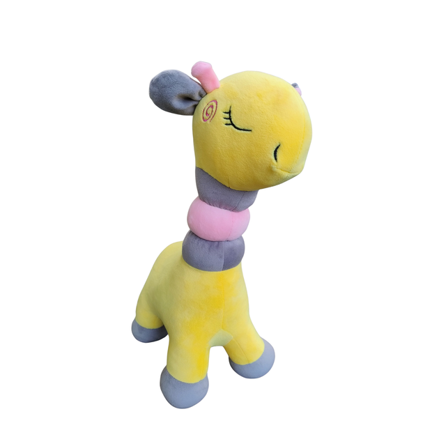 Soft Plush Giraffe Toy – Cute Yellow Stuffed Animal for Kids