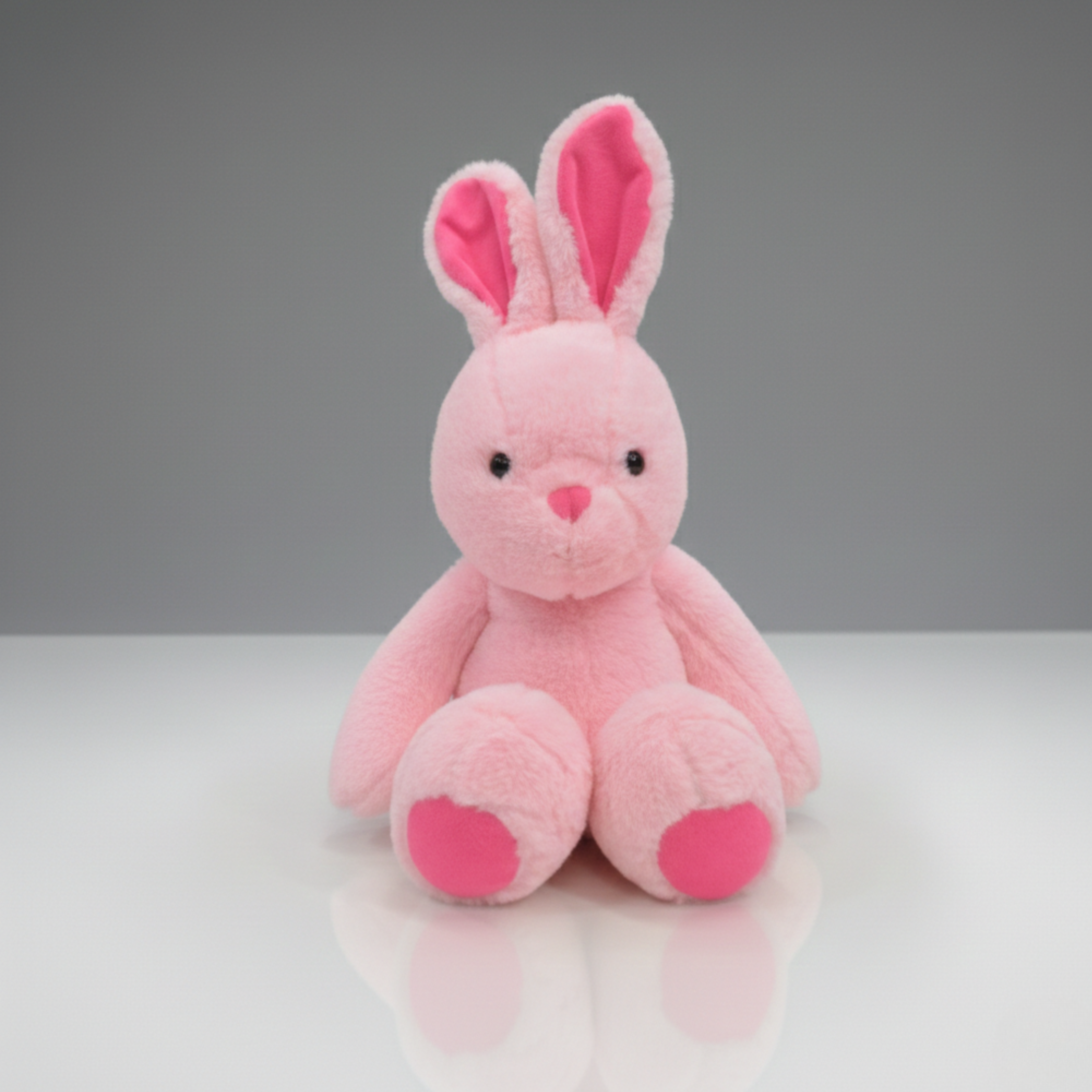 Claptales  Bubbles Pink Bunny Soft Toy (44 cm) | Plush Rabbit Toy