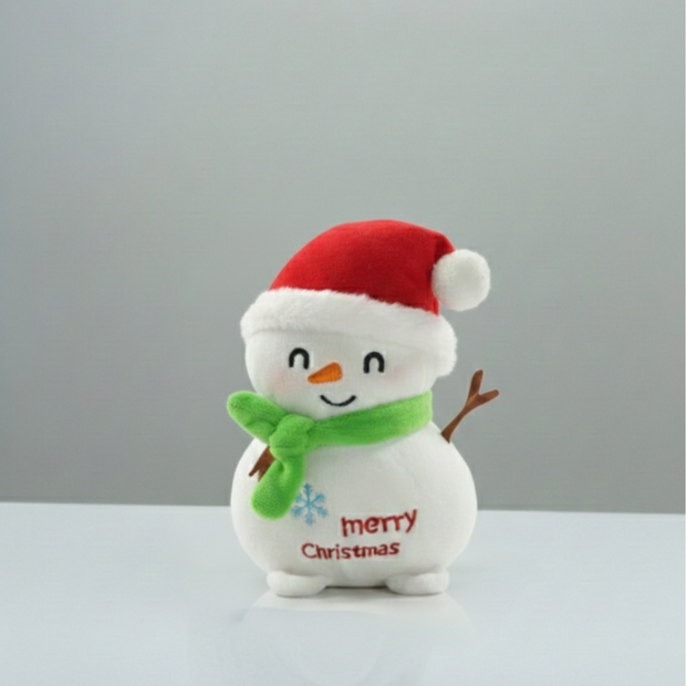 Claptales Tiny Santa Claus Soft Toy (7 Inch) | Christmas Plush Decor
