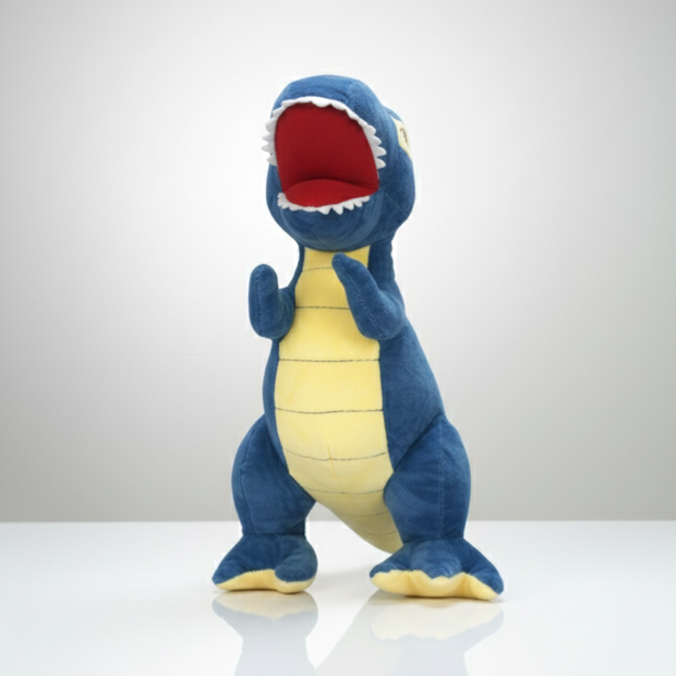 Claptales  Blue Dinosaur Soft Toy (10 Inch) | Cute Dino Plush for Kids