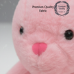 Claptales  Bubbles Pink Bunny Soft Toy (44 cm) | Plush Rabbit Toy