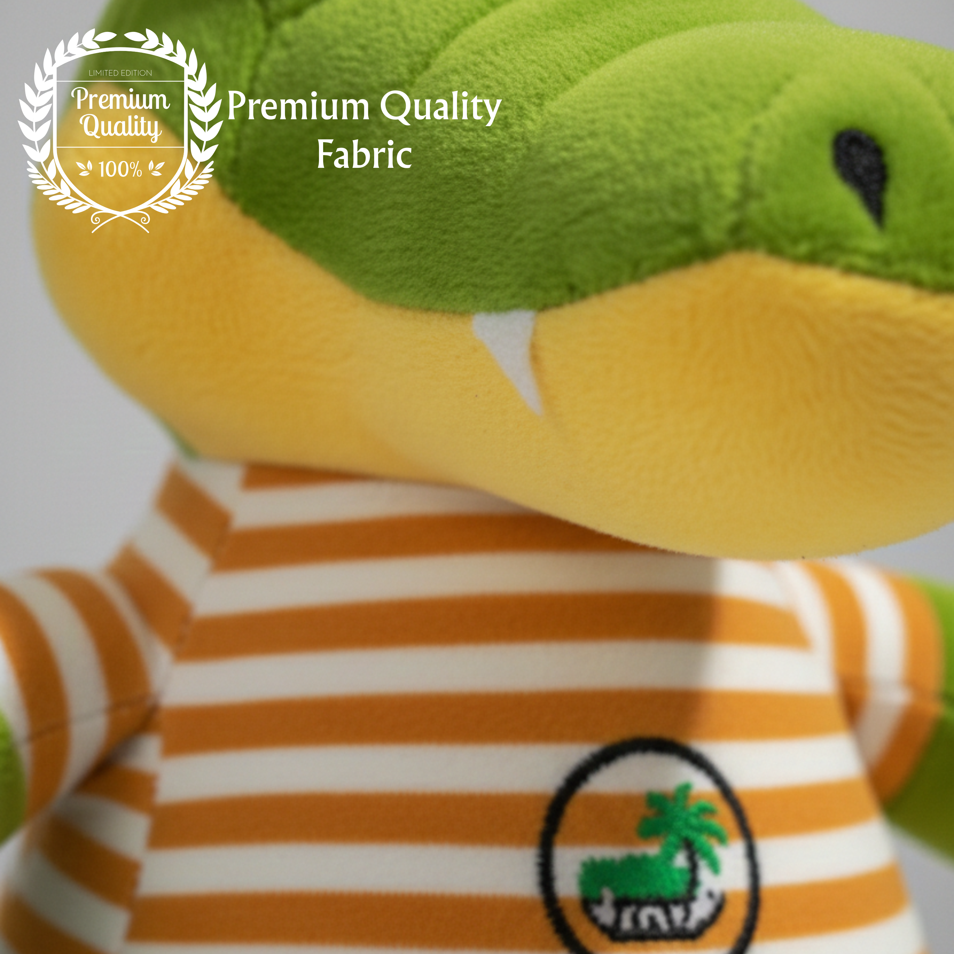 Claptales Green Crocodile Plush Toy â€“ Soft Stuffed Animal for Kids | Cute Hanging Plush for Babies & Toddlers