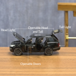 Claptales Land Rover SUV Die-Cast Model Car Black 1:32 Scale Alloy Collectible