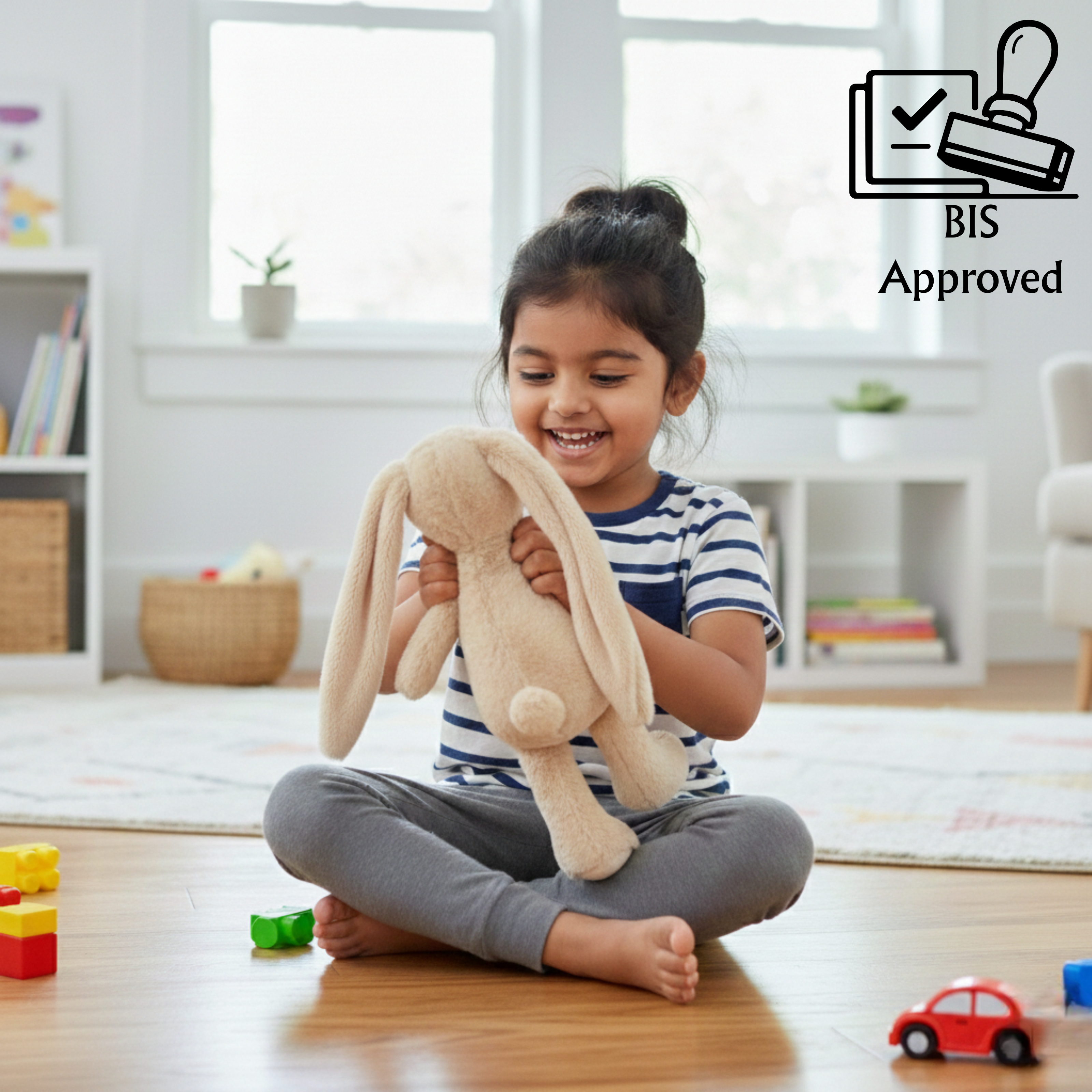 Claptales Sandy Flappy Brown Soft Toy (50 cm) | Giant Plush Toy