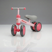 Claptales baby 4 wheel balance bike red ride on scooter for toddlers