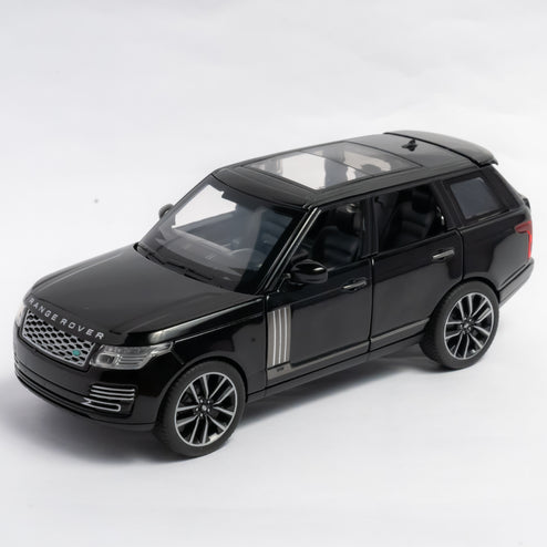 Claptales Die-Cast Land Rover SUV Alloy Model Car – Black (1:32 Scale)