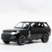 Claptales Die-Cast Land Rover SUV Alloy Model Car – Black (1:32 Scale)