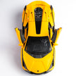Claptales Die-Cast Sports Car with Opening Doors, Light & Sound - Yellow
