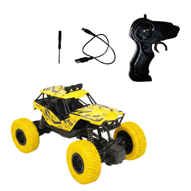 ClapTales High Speed RC Drift Car – 4X Speed Remote Control Car with Power Suspension & Rechargeable 3.7V Battery | RC Drift Car for Kids