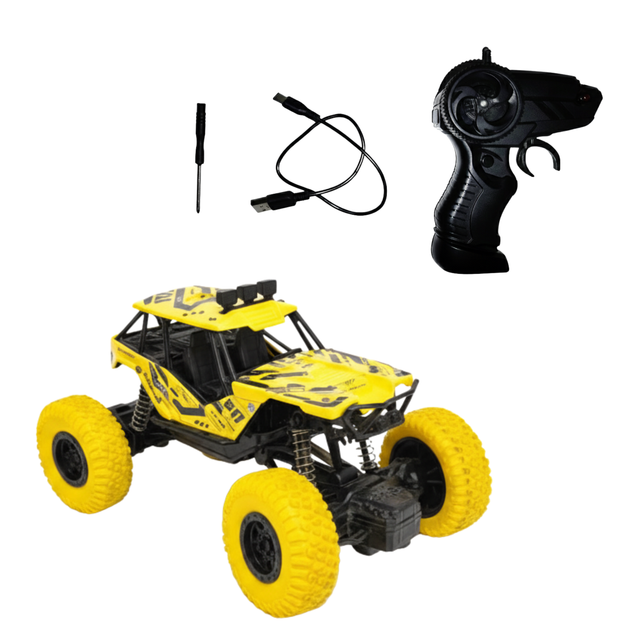 ClapTales High Speed RC Drift Car – 4X Speed Remote Control Car with Power Suspension & Rechargeable 3.7V Battery | RC Drift Car for Kids