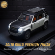 Land Rover Defender diecast model Side view