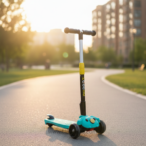 Adjustable height kick scooter for kids aged 3 to 12 years