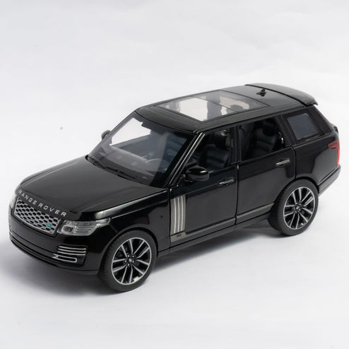 Claptales black Land Rover SUV die-cast car 1:32 scale