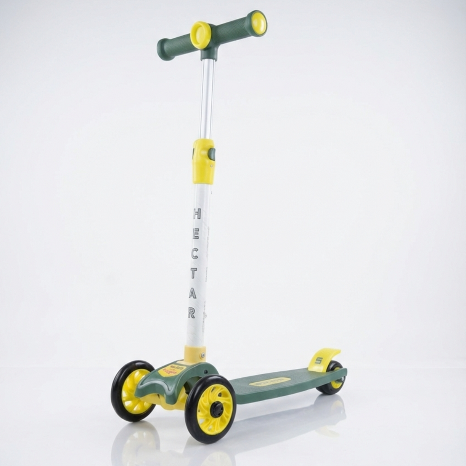 Claptales Hector Plus electric kick scooter for adults purple front view