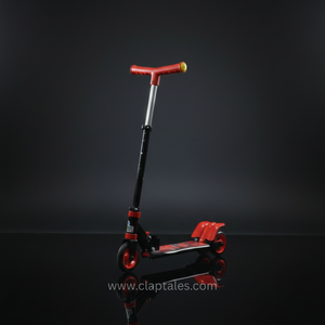 Adjustable Lean-to-Steer 3-Wheel Scooter for Children