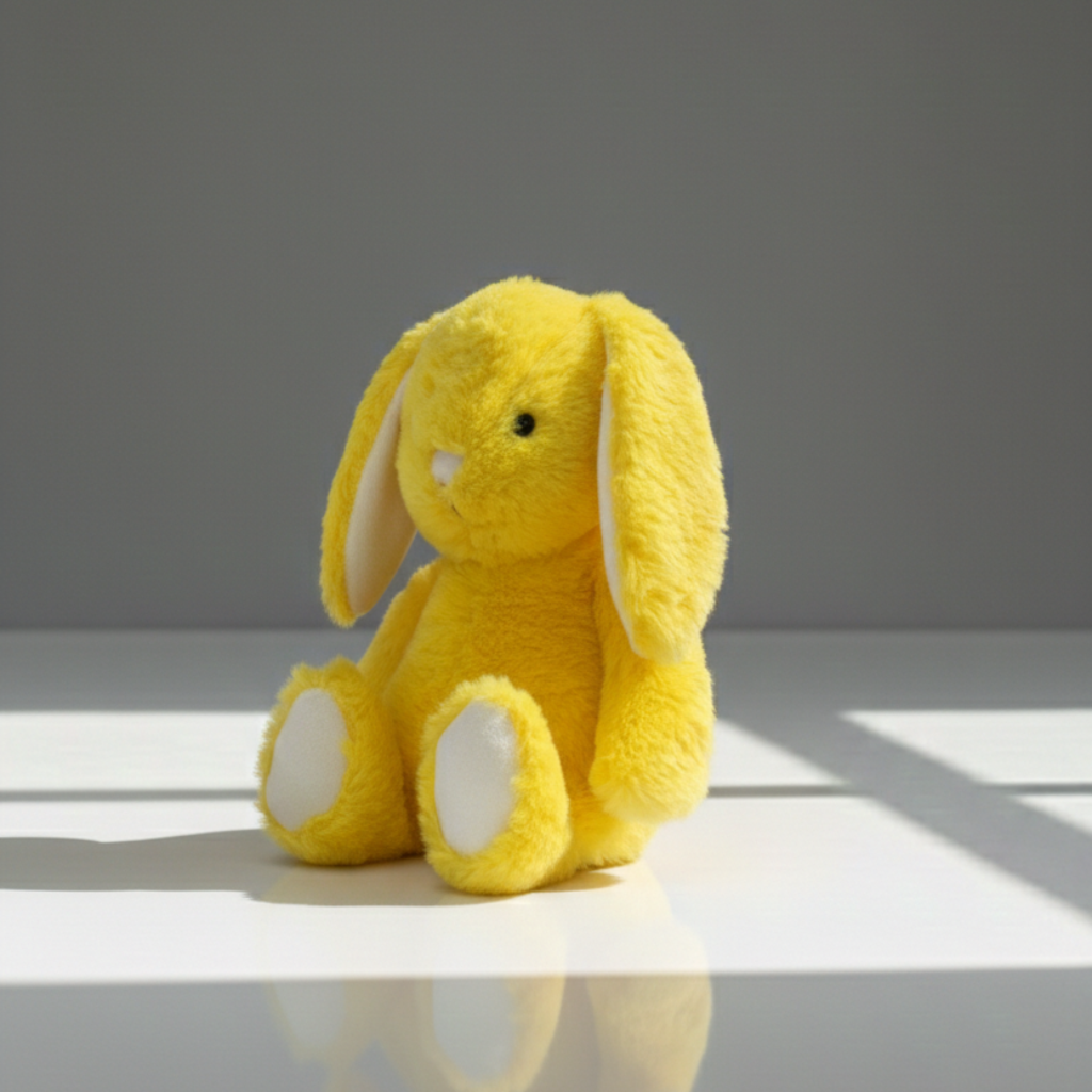 Claptales Premium Yellow Gummy Bear Soft Toy - 30cm Plush Teddy