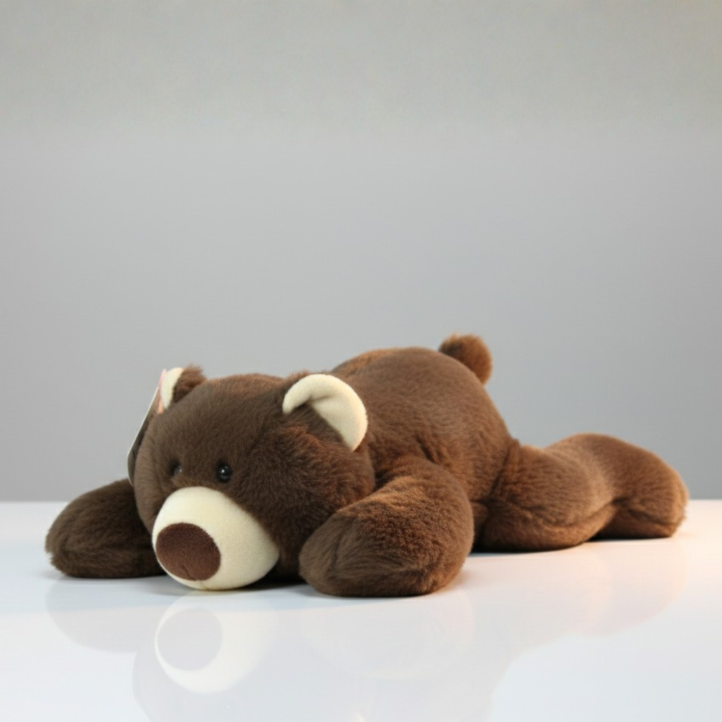 Premium 45cm brown teddy bear soft toy for kids.