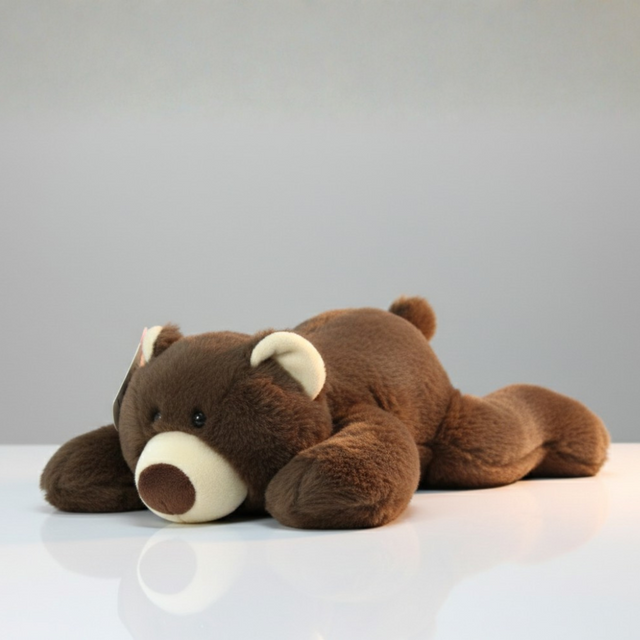 Premium 45cm brown teddy bear soft toy for kids.