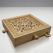 wooden labyrinth maze board 33 cm
